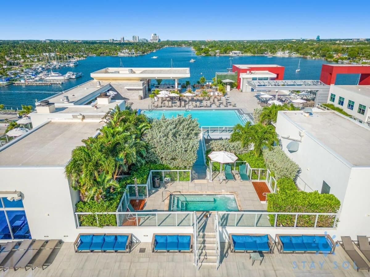 Rooftop Pool - Ocean View Balcony - Hollywood Beach Exterior photo